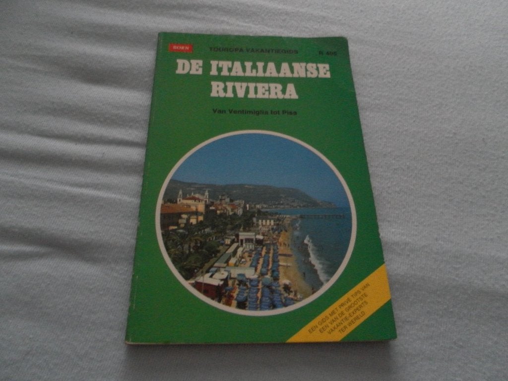 reisgids de Italiaanse Riviera door Touropa, Overige merken, Europa, Ophalen of Verzenden, Zo goed als nieuw