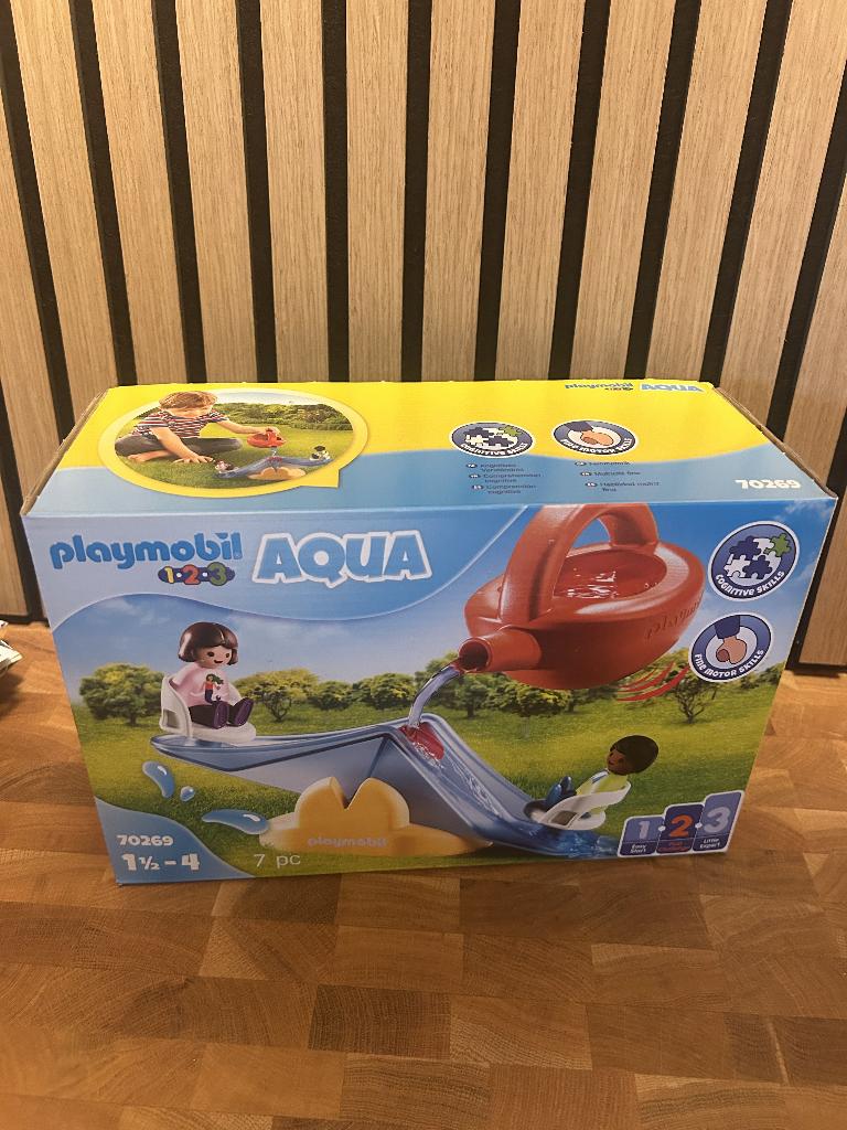 Playmobil 123 waterwip met gieter, Ophalen of Verzenden, Nieuw, Complete set