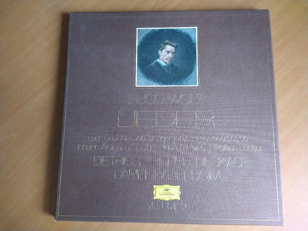 3-LP-box Hugo Wolf – Lieder (Goethe - Heine), Ophalen of Verzenden, Zo goed als nieuw