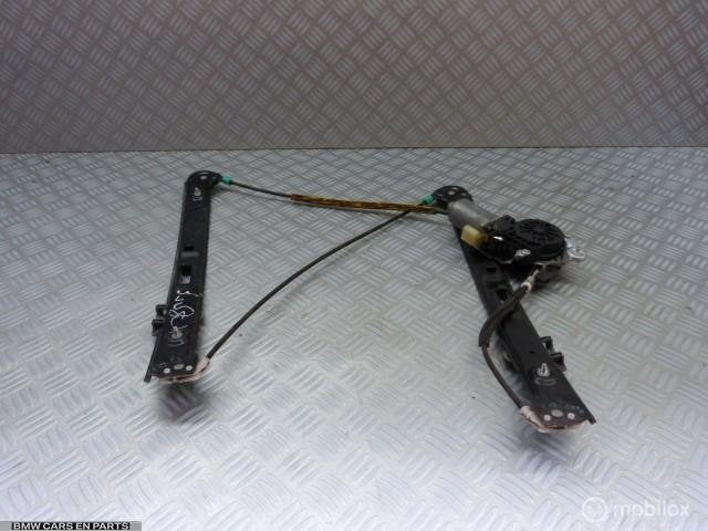 Ruitmechanisme BMW 3-serie linksvoor met motor elektrisch, Gebruikt, Ophalen of Verzenden, BMW