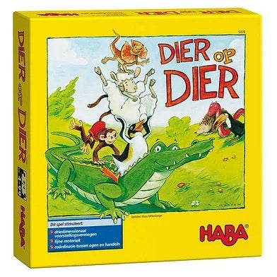 Dier op Dier, Een of twee spelers, Ophalen of Verzenden, Gebruikt, HABA