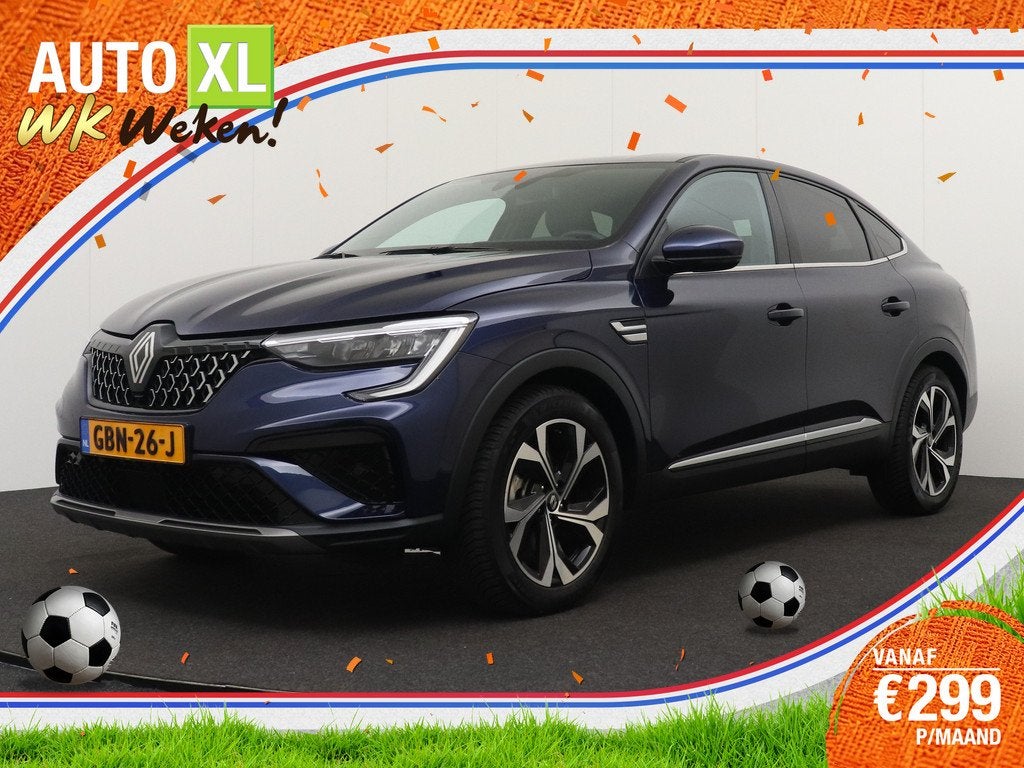 Renault Arkana 1.6 Aut. Full hybrid Techno Trekhaak Adap.Cru, Auto's, Renault, Bedrijf, Te koop, Arkana, ABS, Achteruitrijcamera