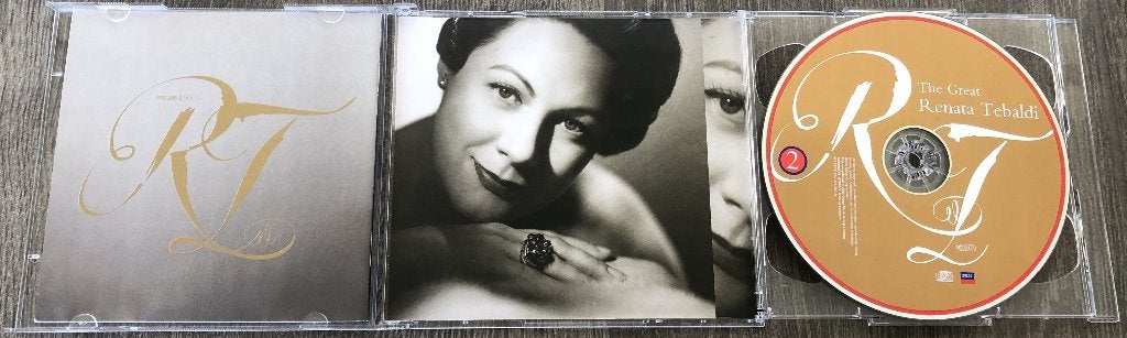 THE GREAT RENATA TEBALDI - 2 CD'S - DECCA - BOXSET, Ophalen of Verzenden, Zo goed als nieuw, Boxset
