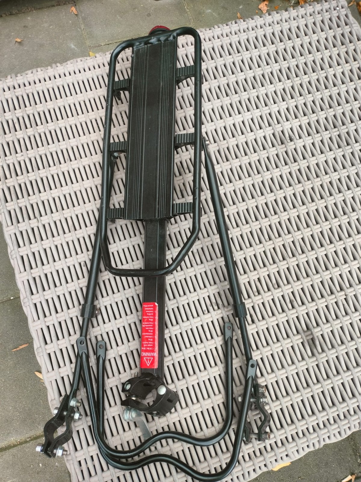 Mountainbike Bagagedrager - Zwart, Fietsen en Brommers, Ophalen of Verzenden, Gebruikt
