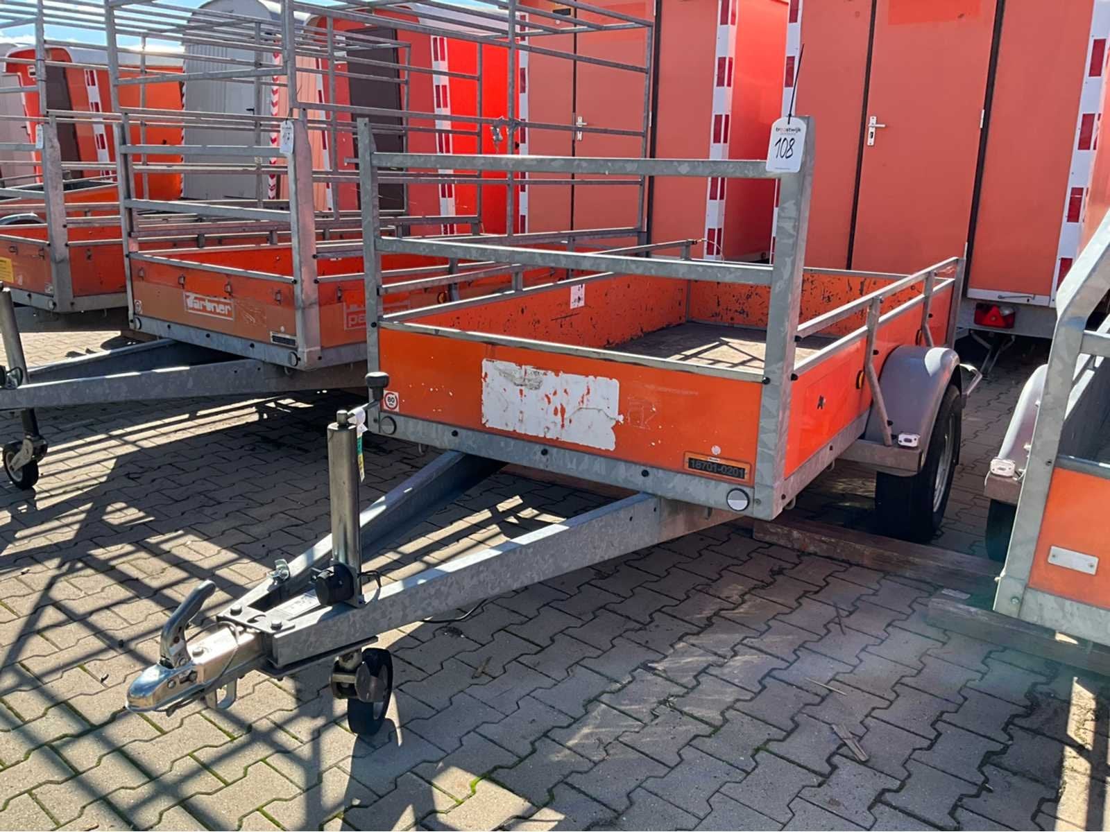2013 Atec EO1300 Aanhangwagen, Gebruikt