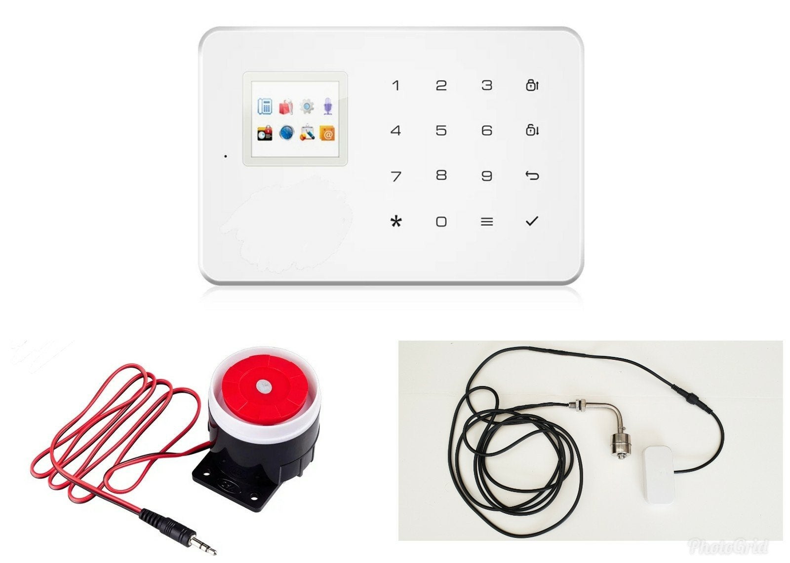T.k. Koi vis vijver waterniveau beveiliging alarm gsm draadl, Ophalen of Verzenden, Nieuw