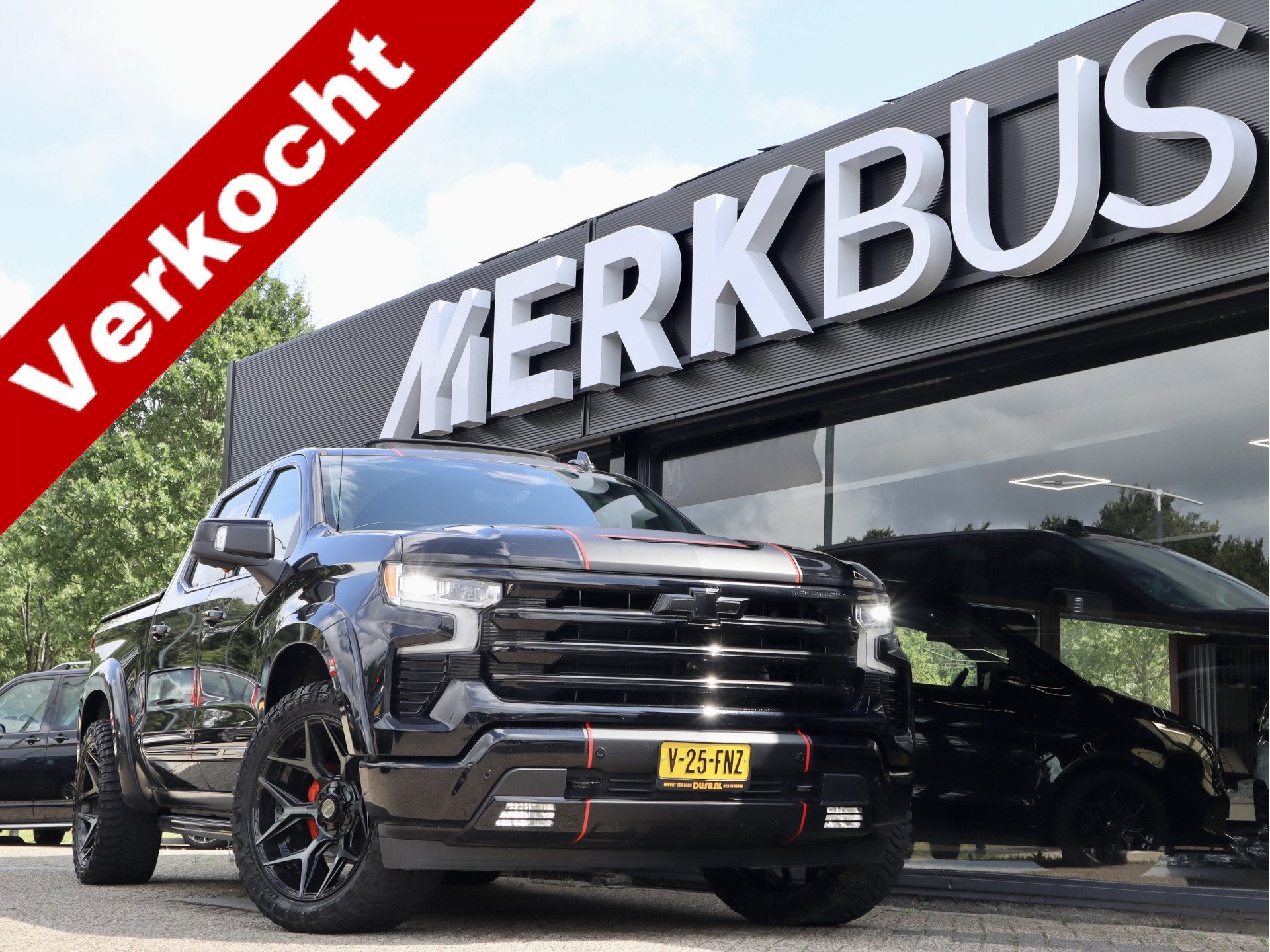 Chevrolet CHEVROLET SILVERADO HIGH COUNTRY FULL OPTIONS, Auto's, Automaat, Gebruikt, 426 pk, Zwart