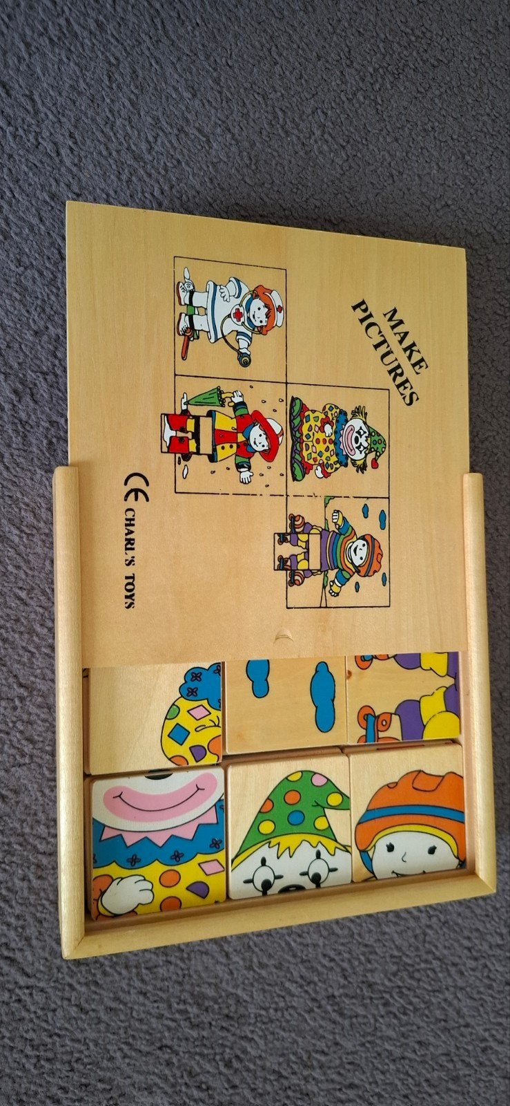 Houten spelletjes, Ophalen, Minder dan 10 stukjes, 2 tot 4 jaar