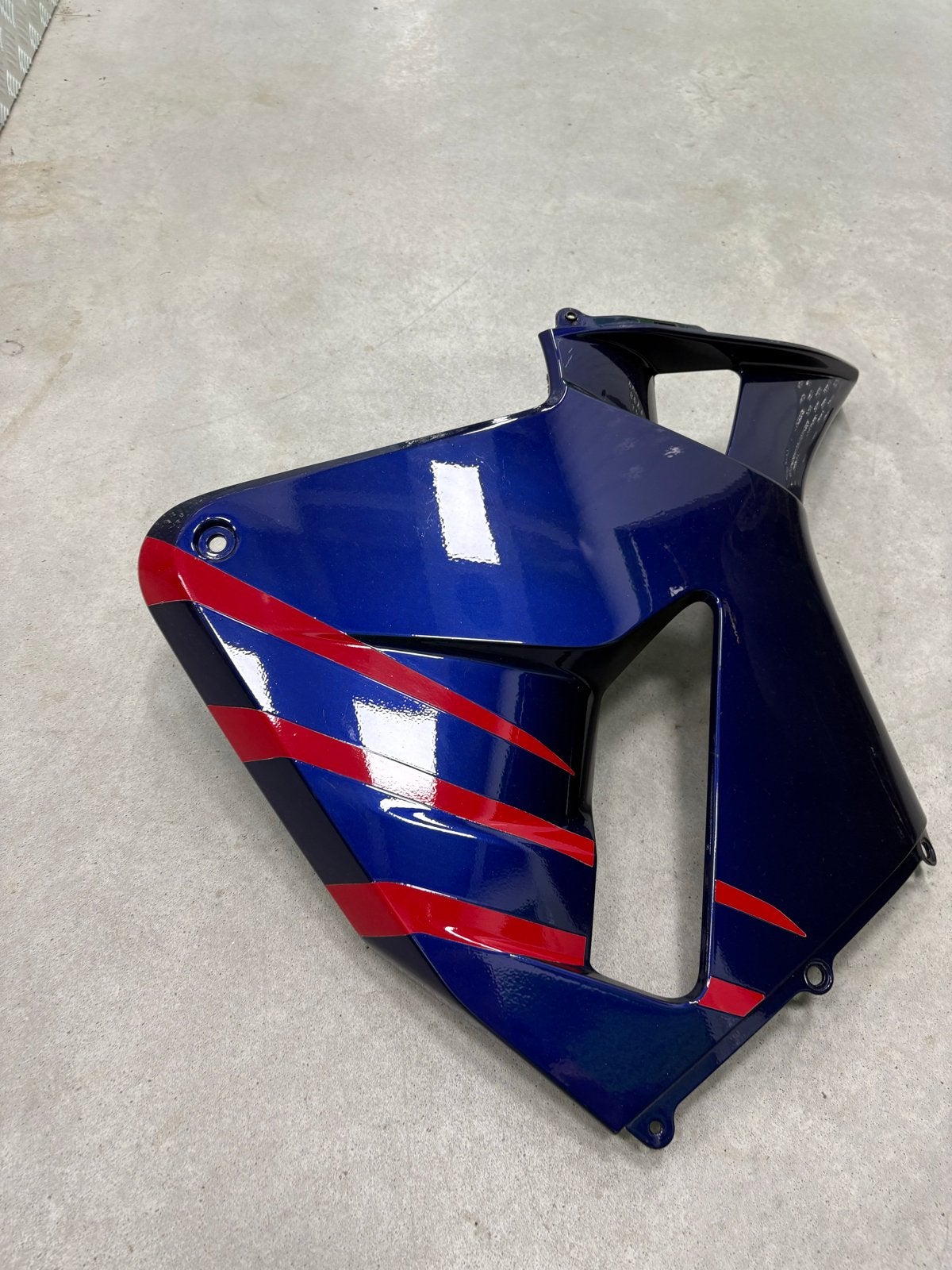 Honda CBR600RR 2005/2006 kuipdelen - Blauw/Rood en Zilver, Motoren, Ophalen of Verzenden, Gebruikt