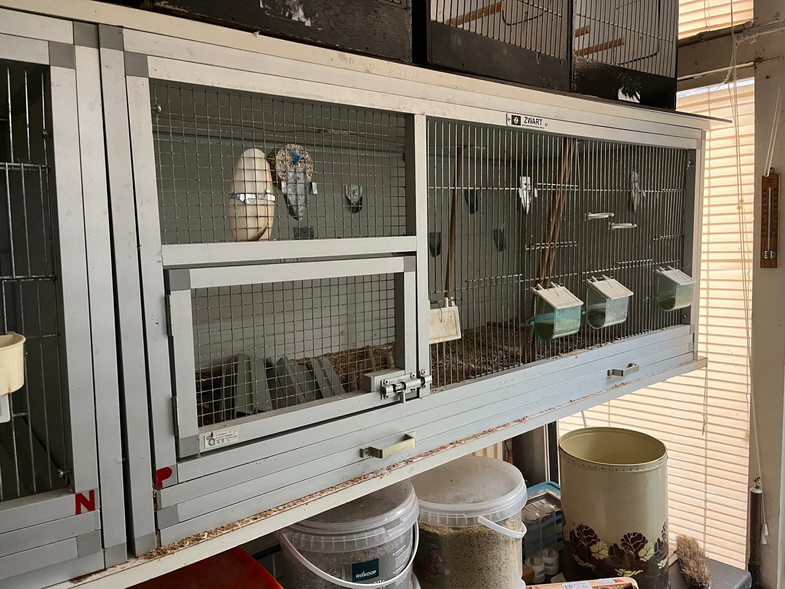 Broedkooien of kweekkooien met toebehoren, Ophalen, Gebruikt, Aluminium, Broedkooi of Kweekkooi