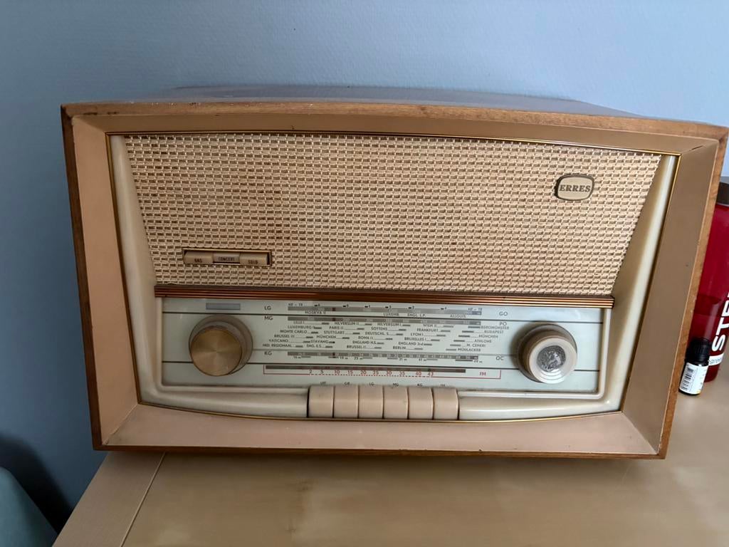 3 Vintage radio s, Ophalen, Gebruikt, Radio