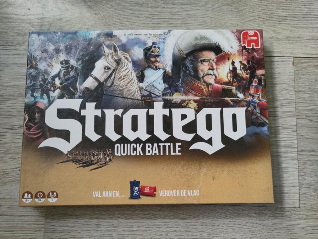Stratego: Quick Battlr, Een of twee spelers, Ophalen, Nieuw, Jumbo