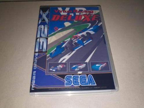 Virtua Racing Deluxe Sega 32X Game Case, Verzenden, 1 speler, Racen en Vliegen, Zo goed als nieuw