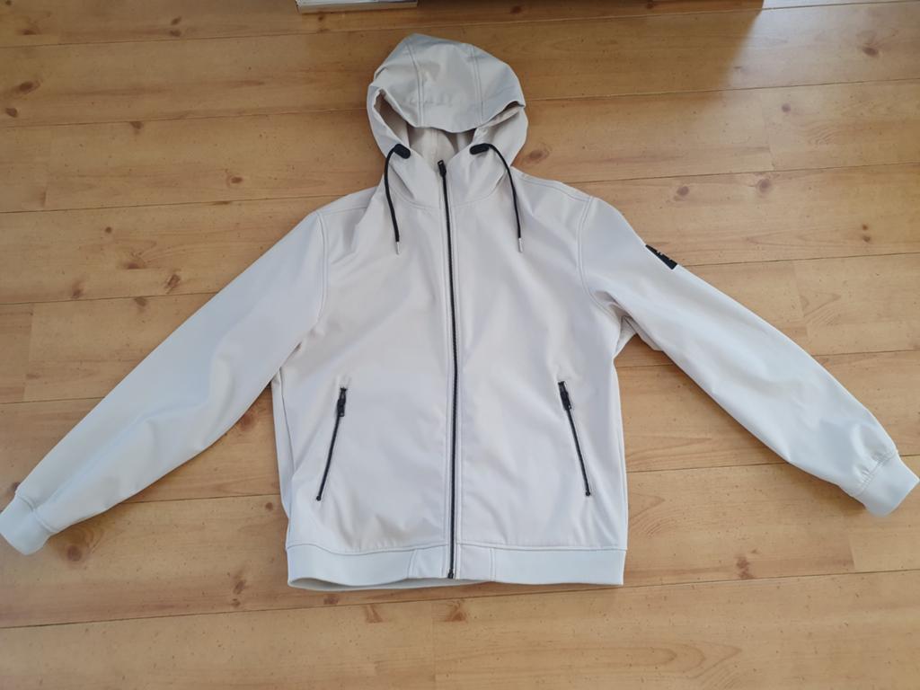 Jack & Jones Heren Jas - Crème/Beige - Maat XL, Kleding | Heren, Jassen | Zomer, Beige, Maat 56/58 (XL), Ophalen of Verzenden