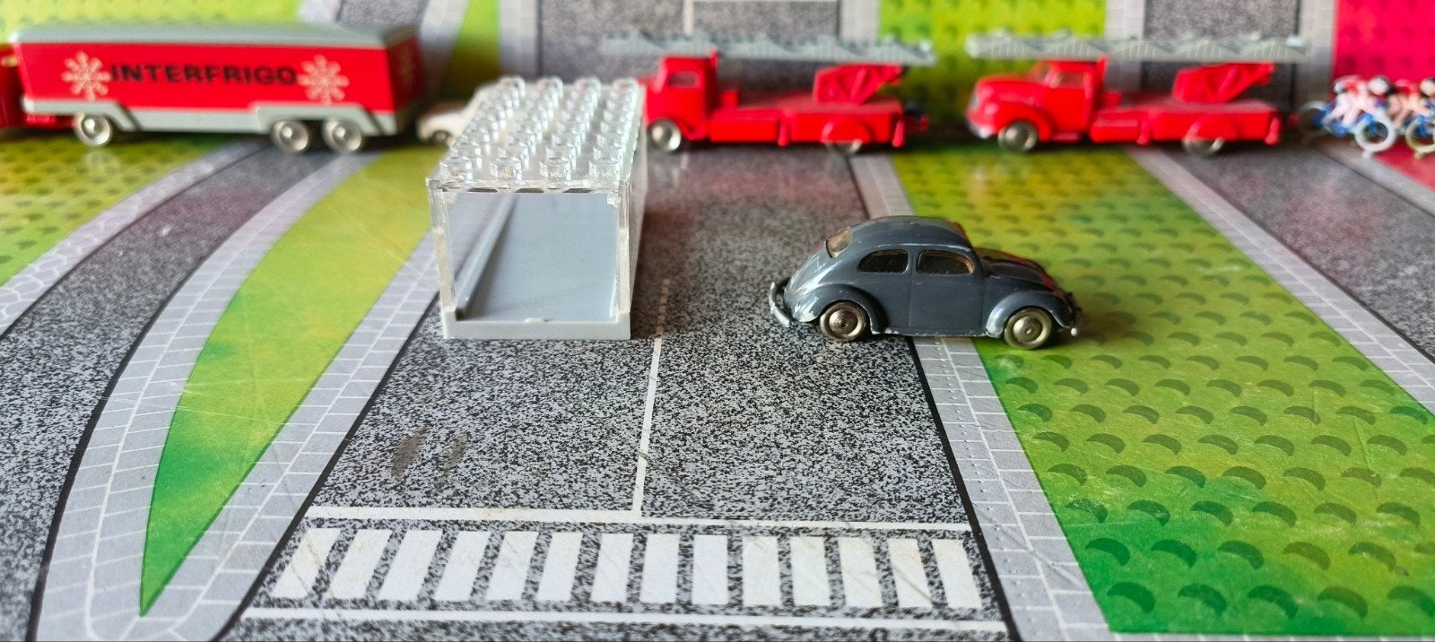 Oude Lego VW Kever -, Verzenden, Gebruikt, Auto, Overige merken