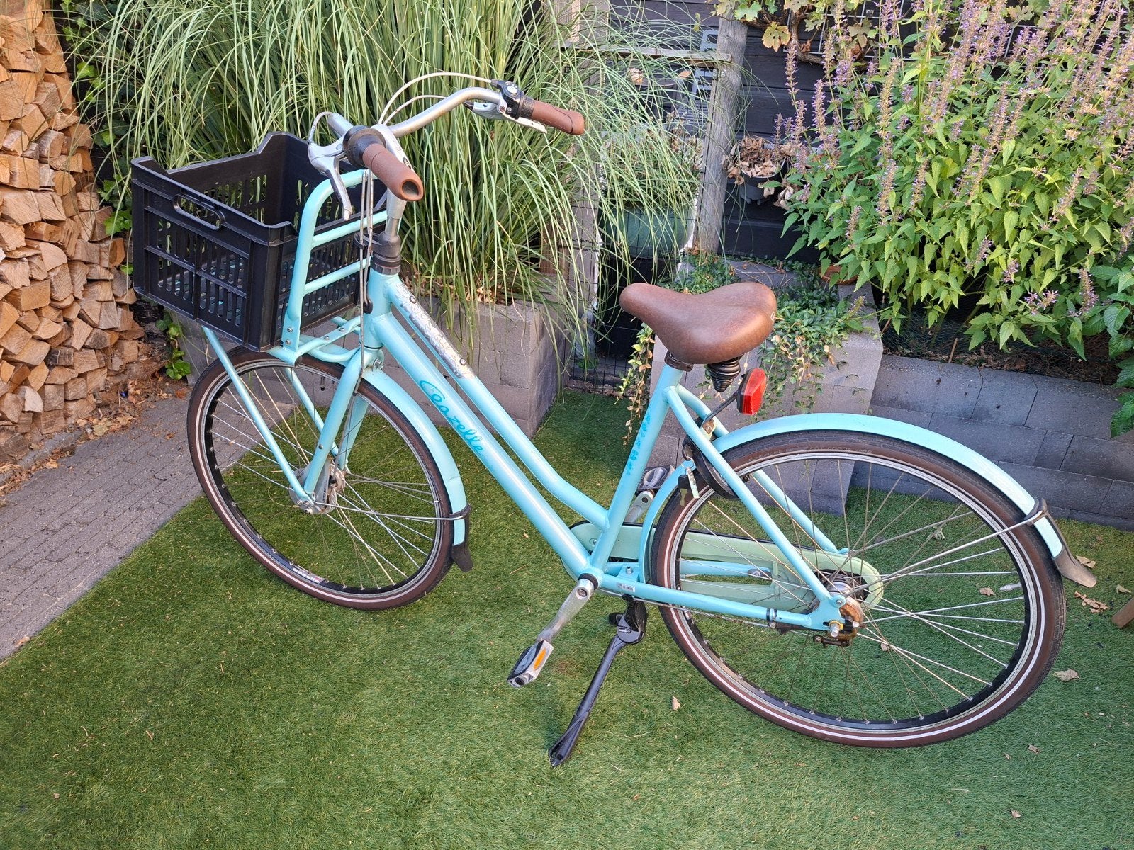 Gazelle Miss Grace 28 inch damesfiets met fietsmand, Ophalen, Gebruikt, 56 cm of meer, Gazelle