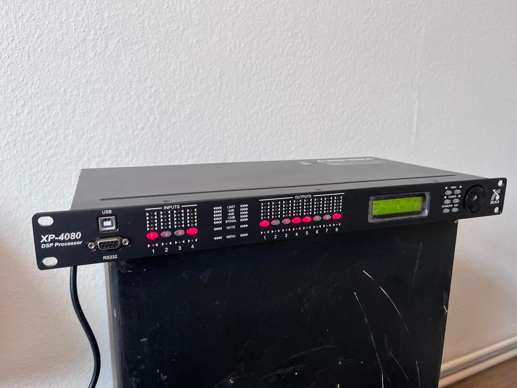 Xilica XP-4080 4in/8uit DSP management processor - Als nieuw, Ophalen of Verzenden, Zo goed als nieuw