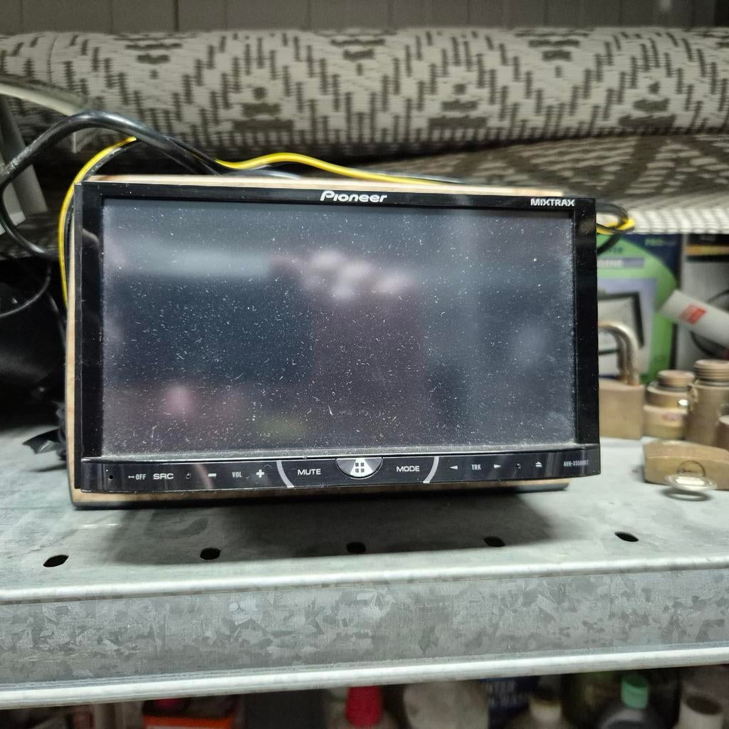 Pioneer Mixtrax autoradio met scherm, Auto diversen, Autoradio's, Ophalen of Verzenden, Gebruikt