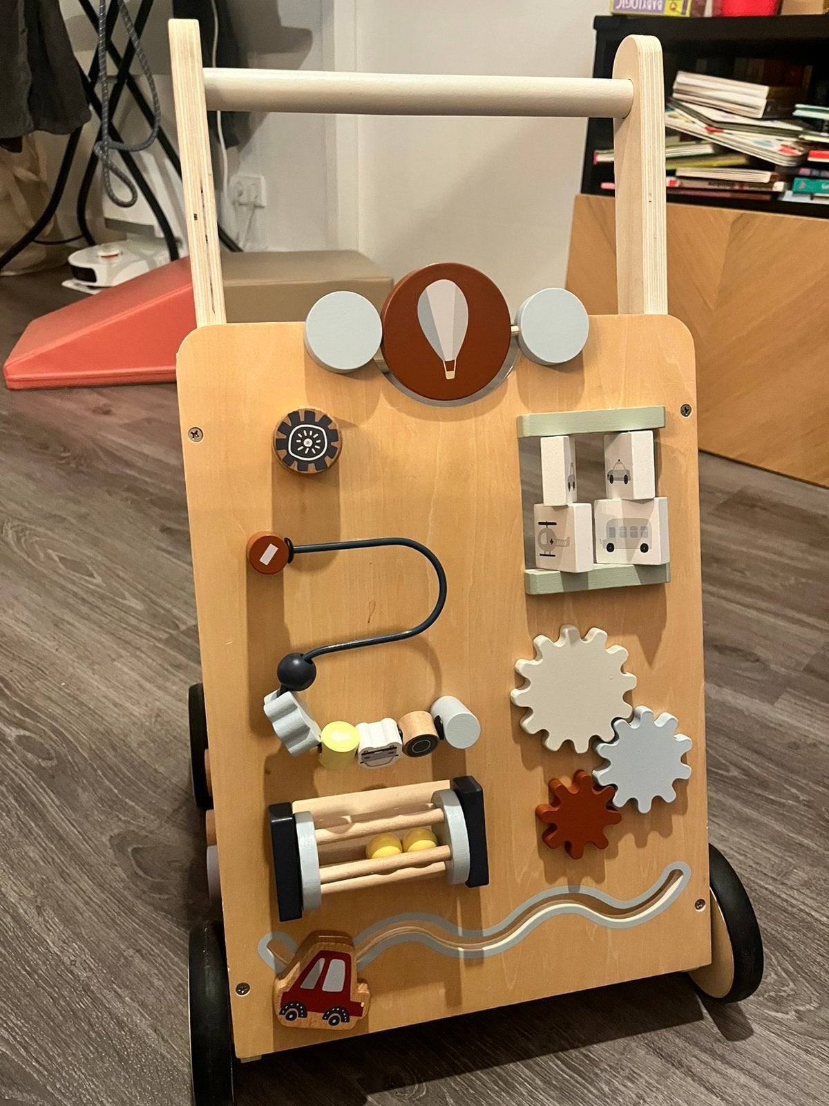 Baby walker - Petite Amelie - wooden, Kinderen en Baby's, Speelgoed | Houten speelgoed, Ophalen, Zo goed als nieuw
