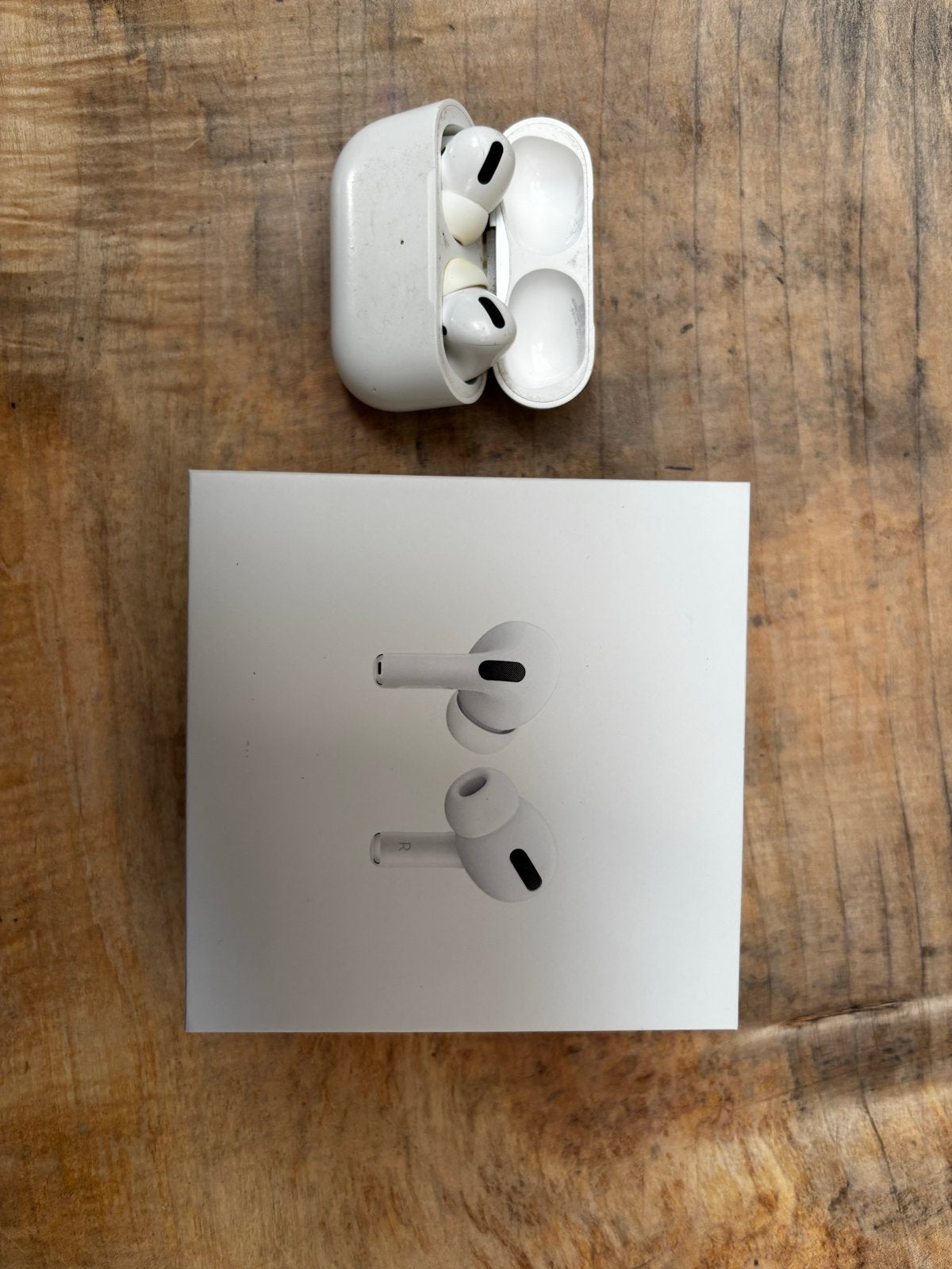 AirPods Pro (gebruikt, niet stabiel werkend), Audio, Tv en Foto, Koptelefoons, In-ear, Bluetooth, Ophalen of Verzenden, Wit