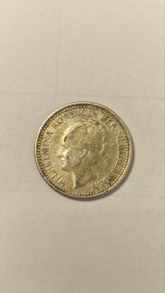 Zilveren halve gulden 1922 Koningin Wilhelmina, Postzegels en Munten, Munten | Nederland, Ophalen of Verzenden