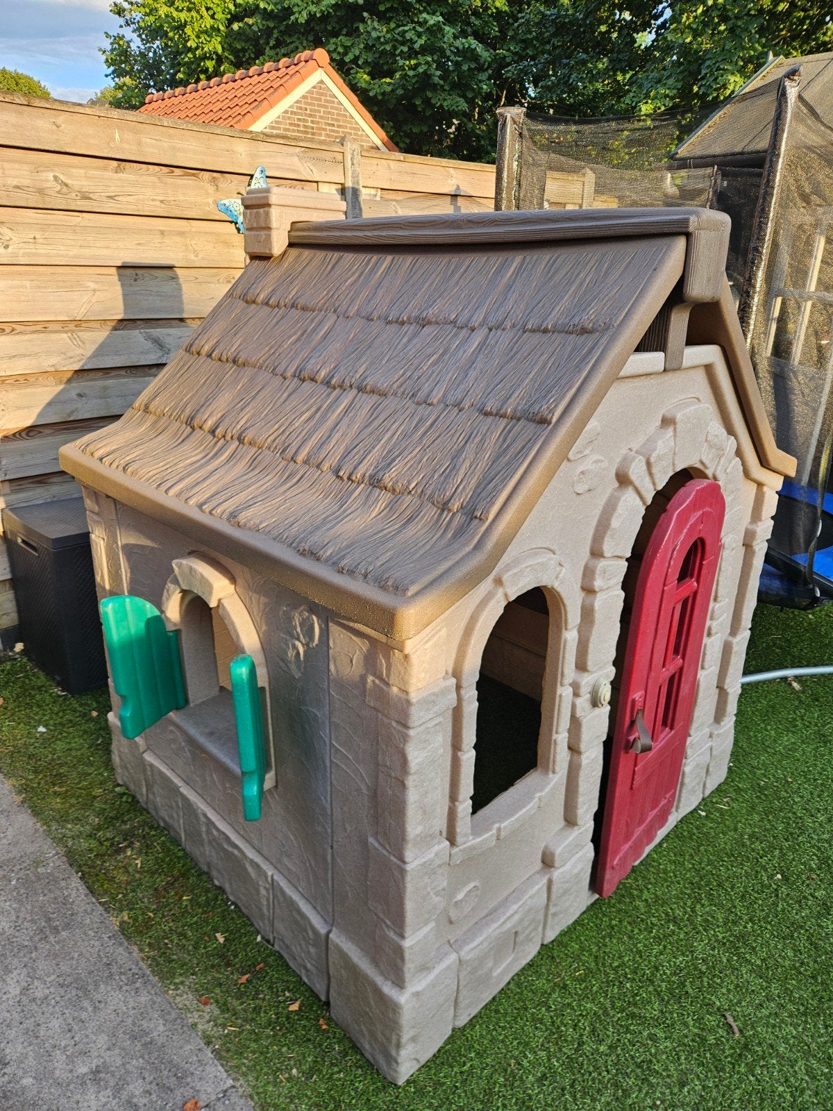 Speelhuisje voor kinderen - Kunststof, Kinderen en Baby's, Speelgoed | Buiten | Speelhuisjes, Ophalen, Gebruikt, Kunststof
