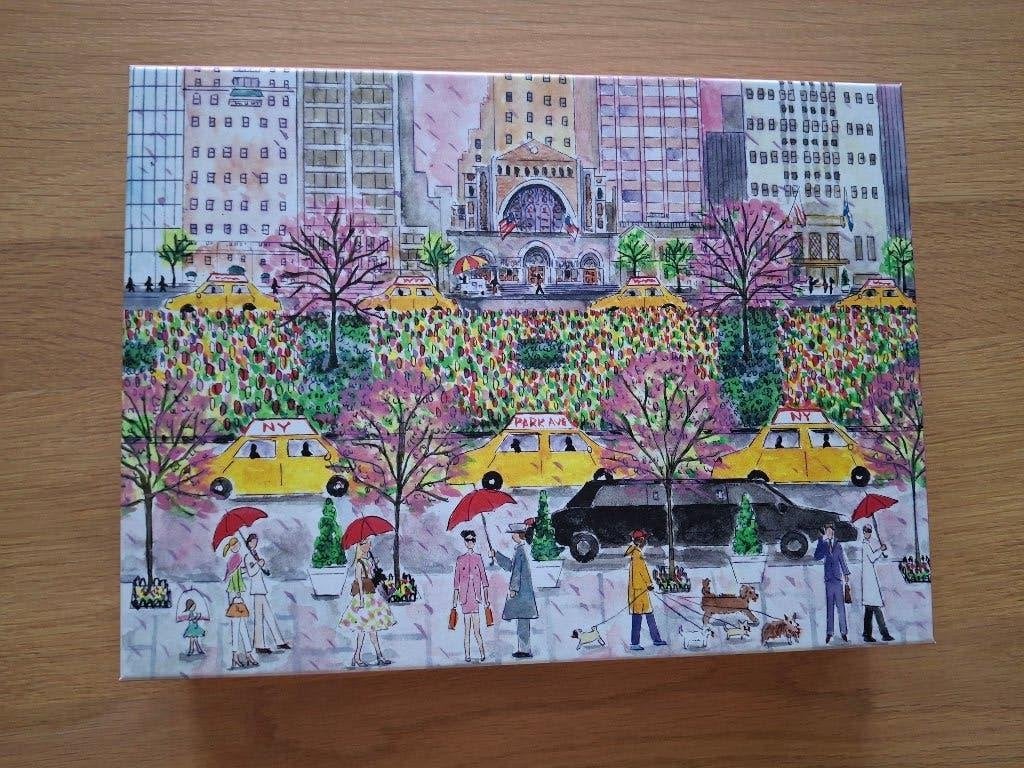 Legpuzzel  puzzel Spring On Park Avenue 1000 stukjes, Ophalen, 500 t/m 1500 stukjes, Zo goed als nieuw, Legpuzzel