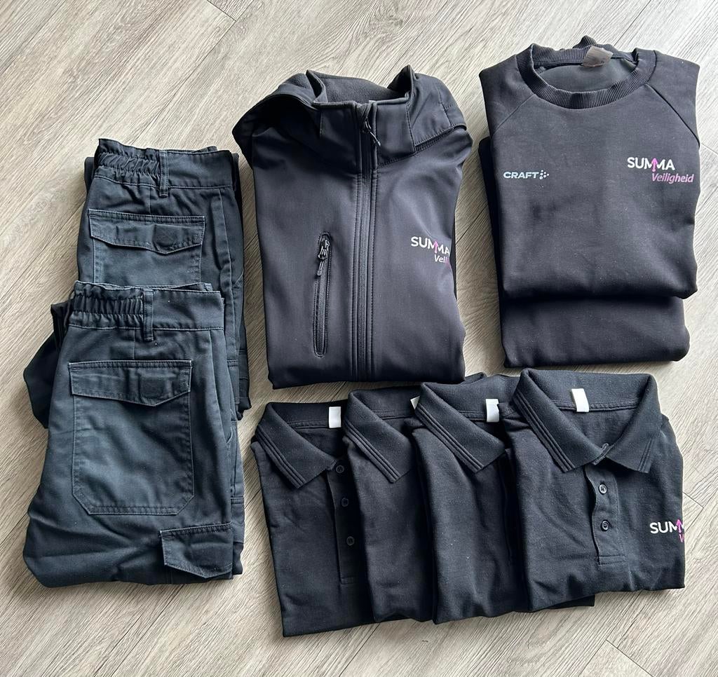 Kledingpakket Summa Veiligheid Craft, Ophalen of Verzenden, Zo goed als nieuw, Maat 48/50 (M), Zwart