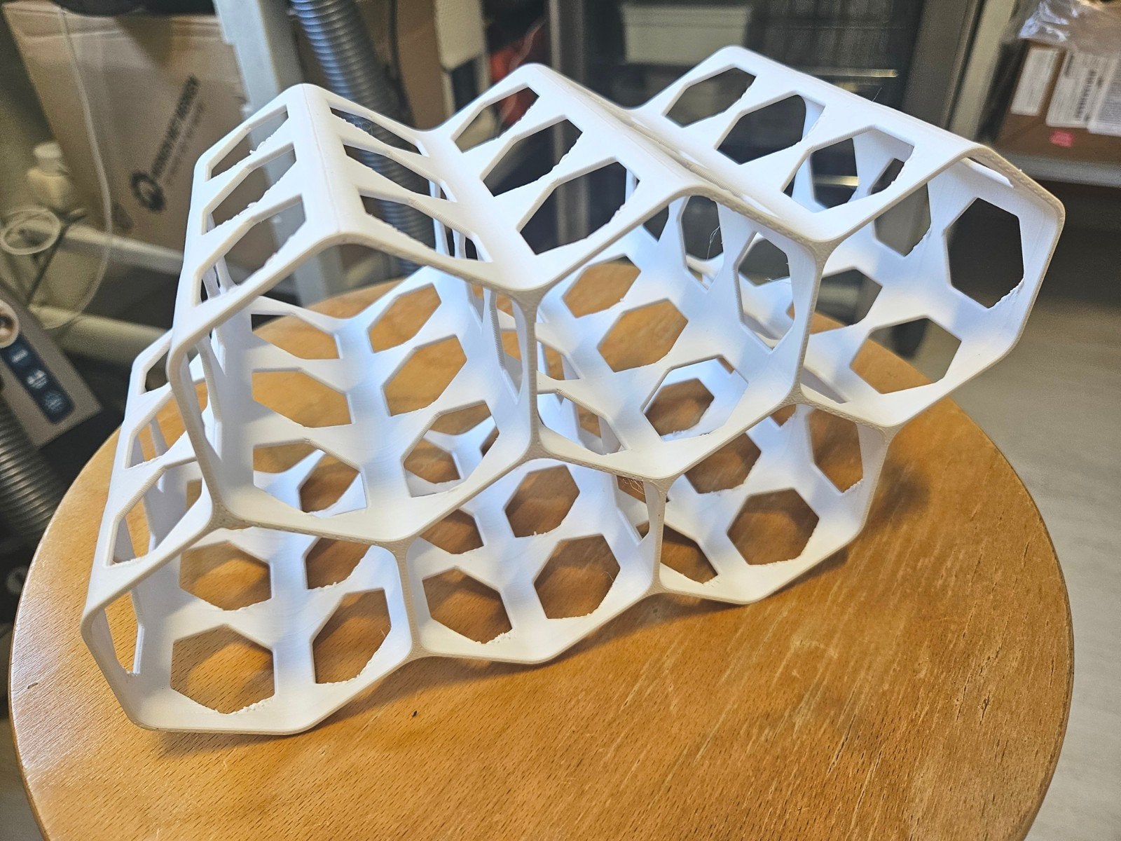 Flessenhouder wit voor 8 flessen - Ideaal voor bierflesjes, Ophalen of Verzenden, Nieuw, Wit, Kunststof