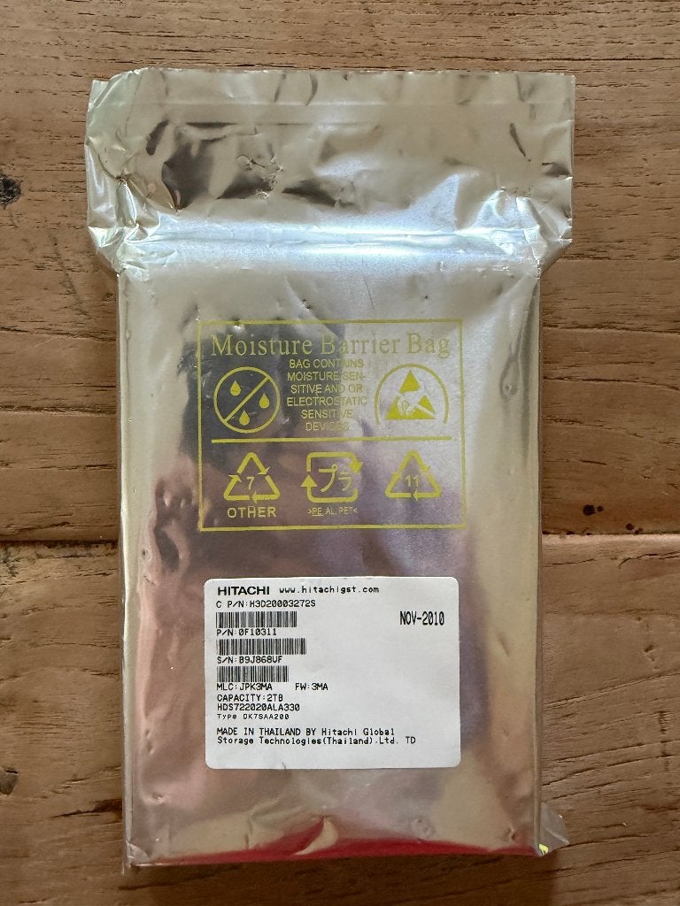 Hitachi Deskstar 2 TB 7200 RPM (ongebruikt, geseald), Intern, Nieuw, Ophalen of Verzenden, Desktop