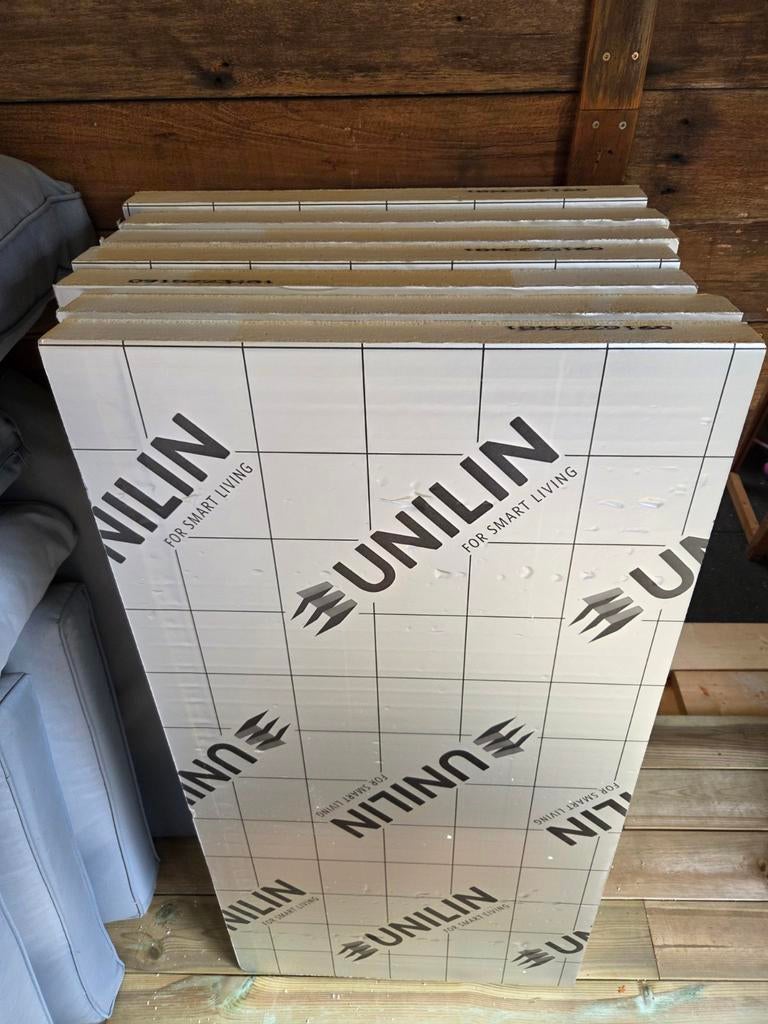7 nieuwe pir platen 120x60x5, Ophalen of Verzenden, Nieuw, Hardschuim (Pir), 4 tot 8 cm