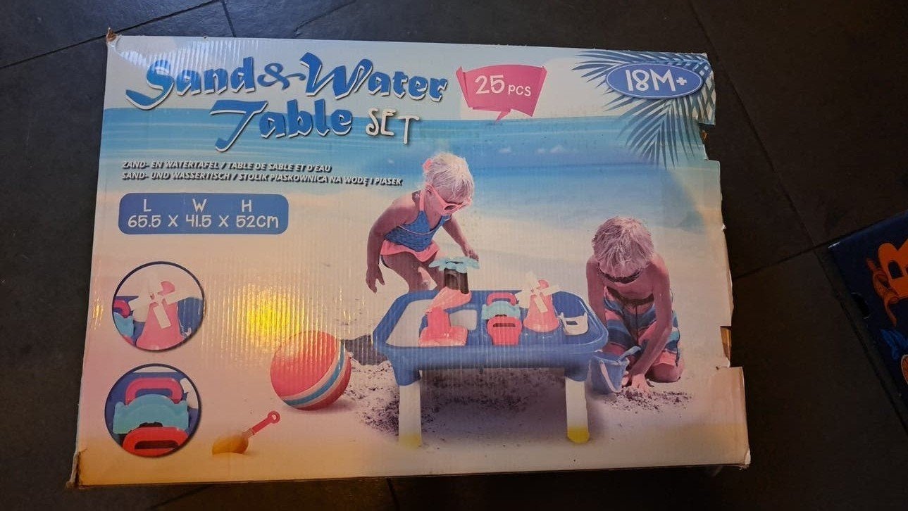 Watertafel, Ophalen, Gebruikt
