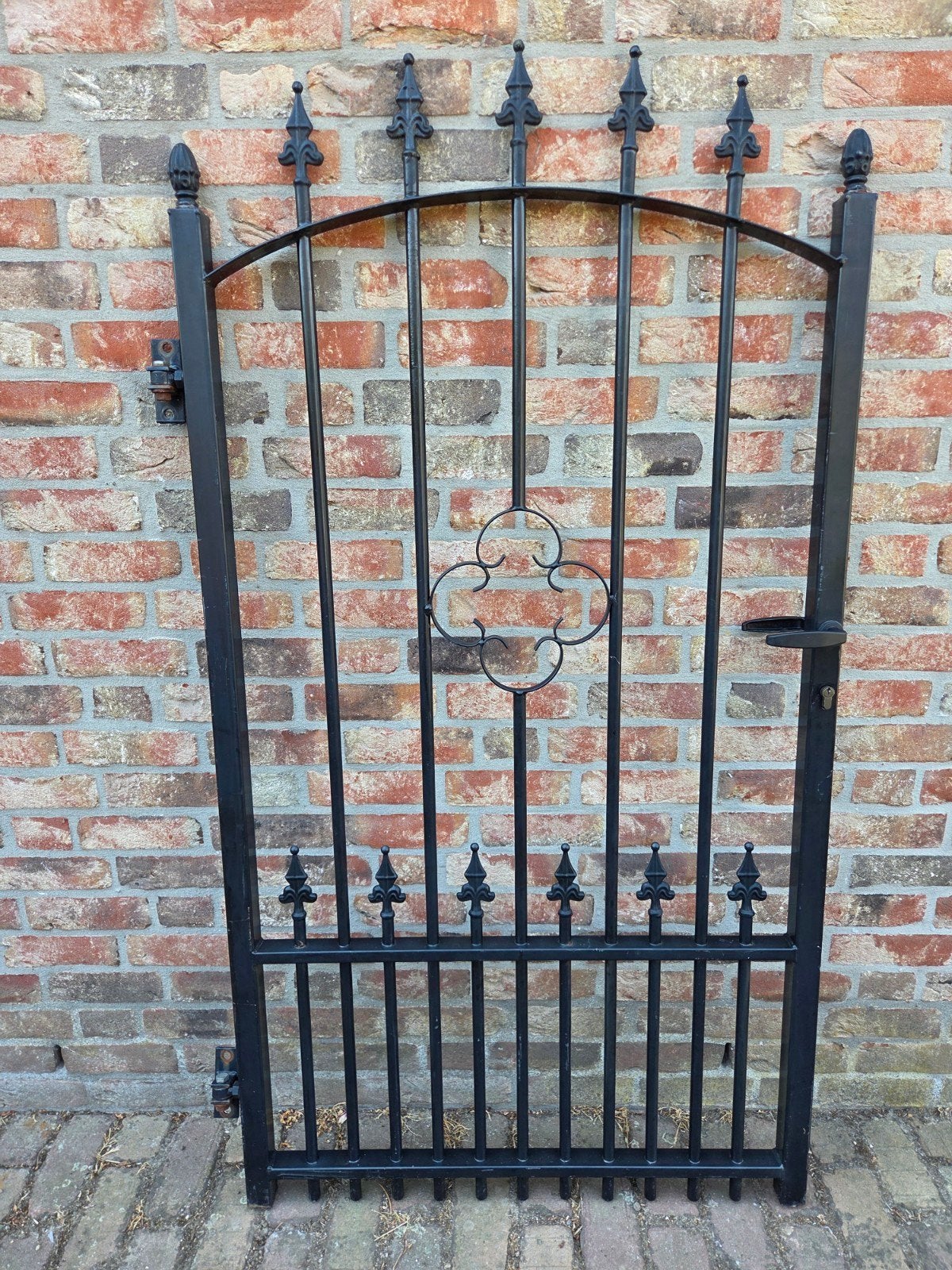 smeedijzeren poort, Ophalen, IJzer, Sierhekwerk