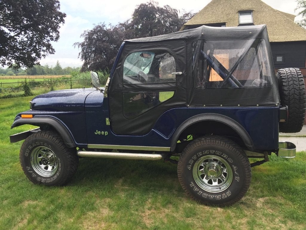 Soft Top jeep cj5 bj1981 Kayline., Ophalen, Gebruikt, Jeep, Bumper