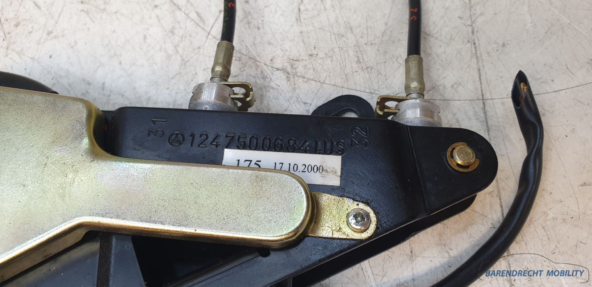 Cabriodak vergrendelslot CLK W208 / W124 1247500684 tonneau, Gebruikt, Mercedes-Benz AG, Mercedes-Benz, Ophalen of Verzenden