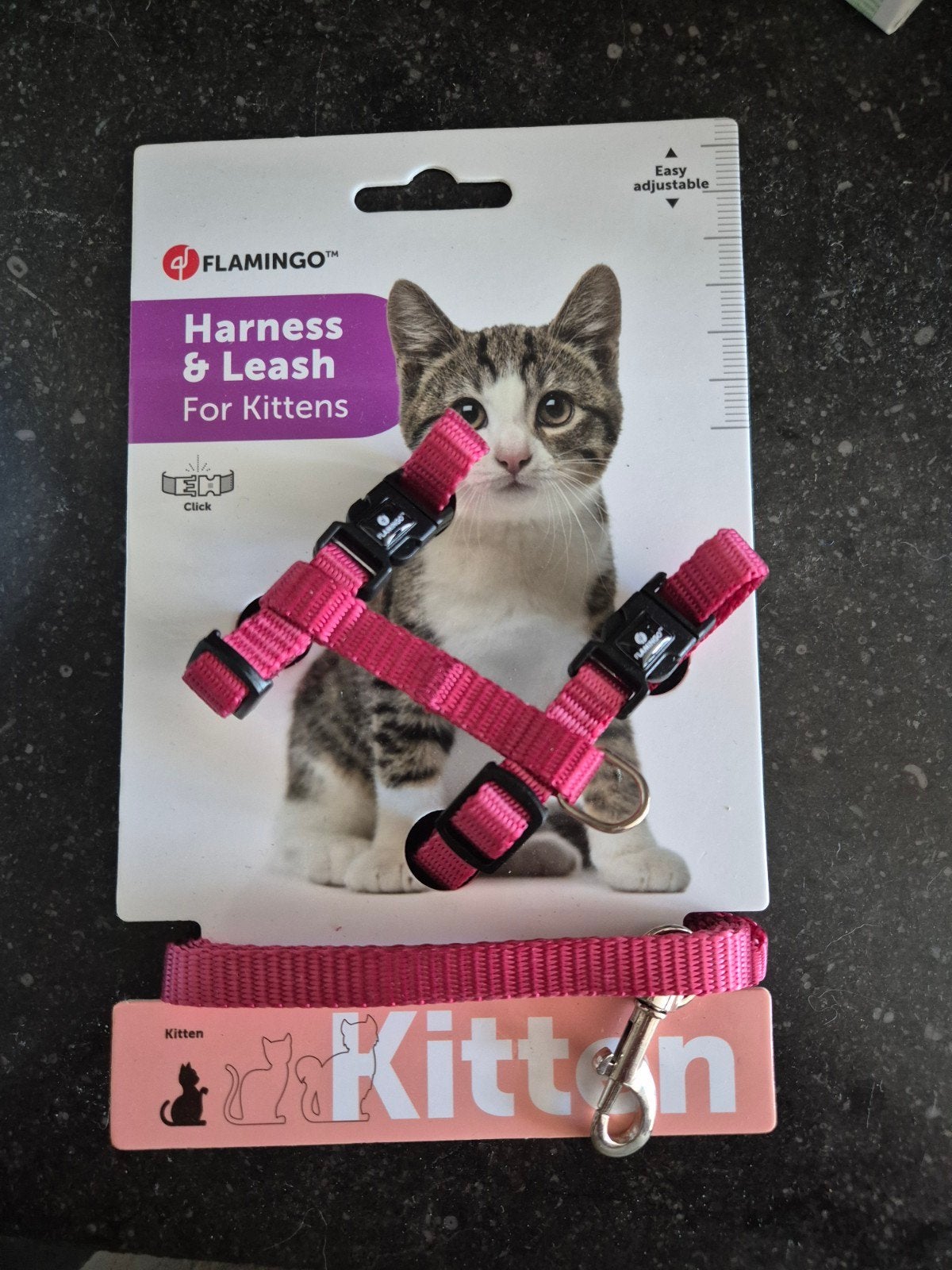 Harnas met looplijn voor kittens, Ophalen of Verzenden, Nieuw