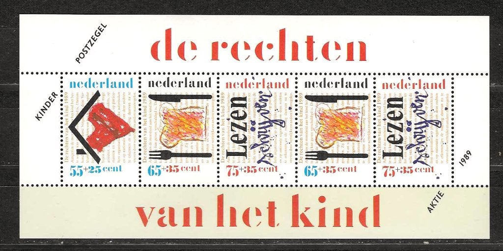 Nederland 1438 blok postfris, Postzegels en Munten, Postzegels | Nederland, Ophalen of Verzenden, Na 1940, Postfris