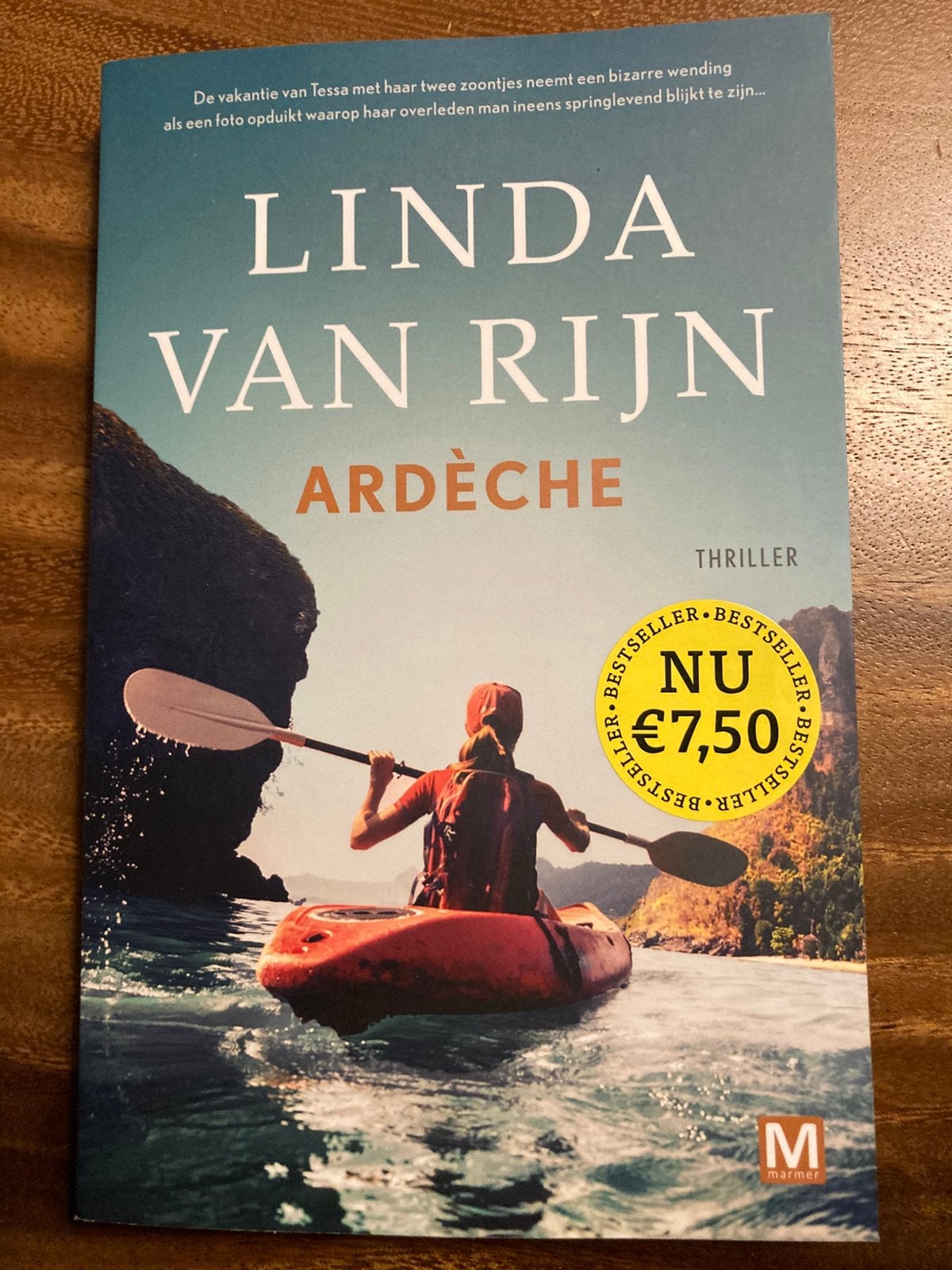 Linda van Rijn - Ardeche, Boeken, Ophalen of Verzenden, Zo goed als nieuw, Nederland