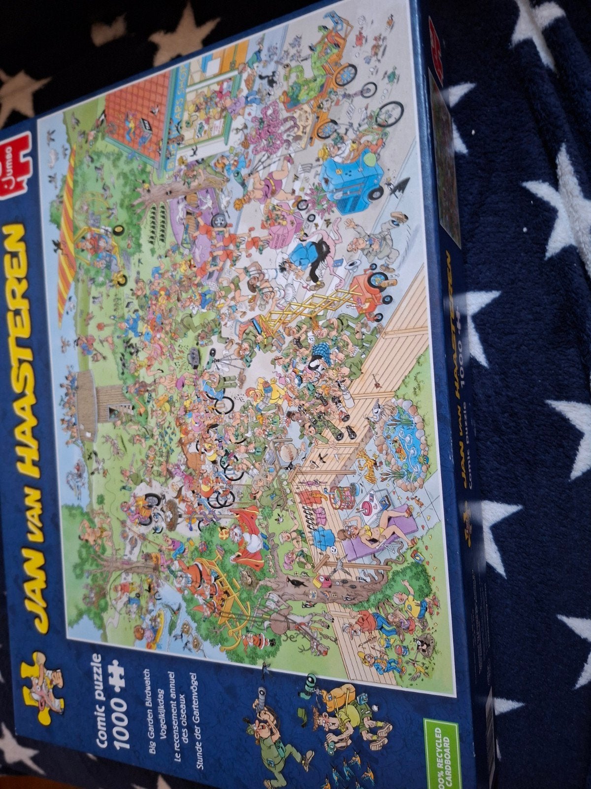 Jan van Haasteren Comic Puzzel -  1000 stukjes Vogelkijkdag, Ophalen, 500 t/m 1500 stukjes, Zo goed als nieuw, Legpuzzel