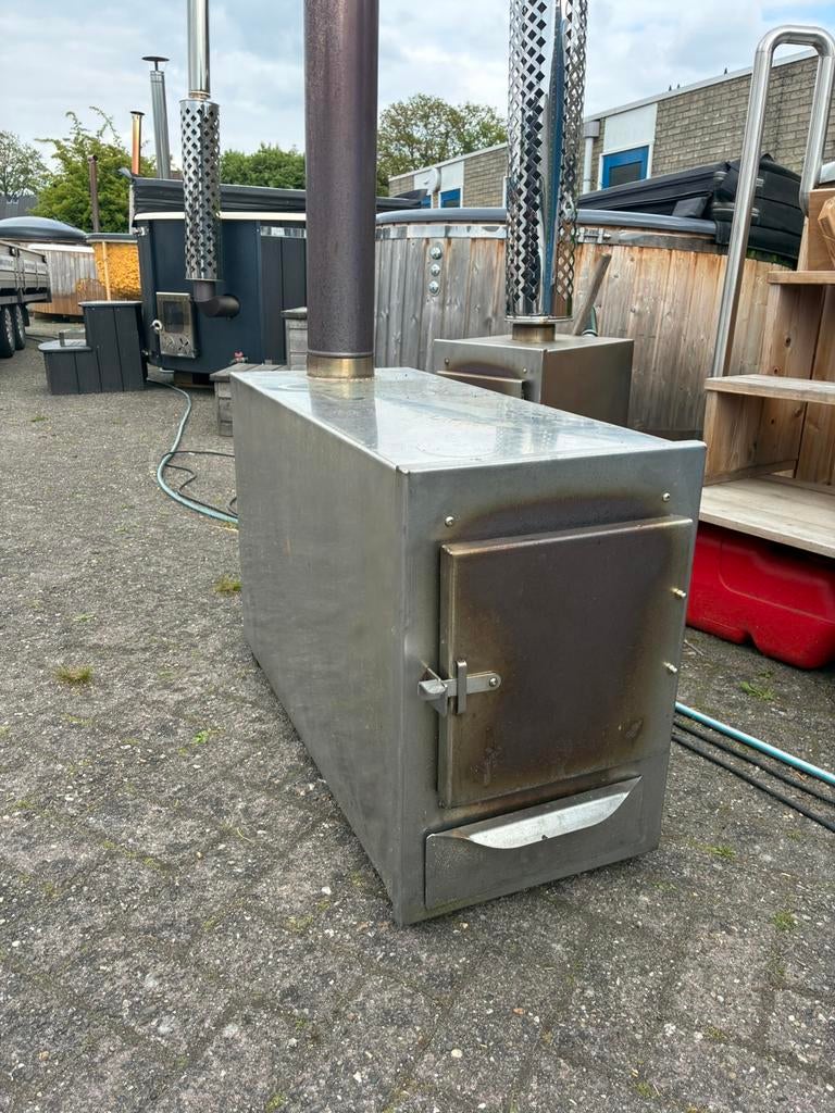 XXL 70kw zwembad - hottub kachel - 100 cm rvs, Tuin en Terras, Zwembad-toebehoren, Ophalen, 7921AE, Fast Fair b.v., Zo goed als nieuw