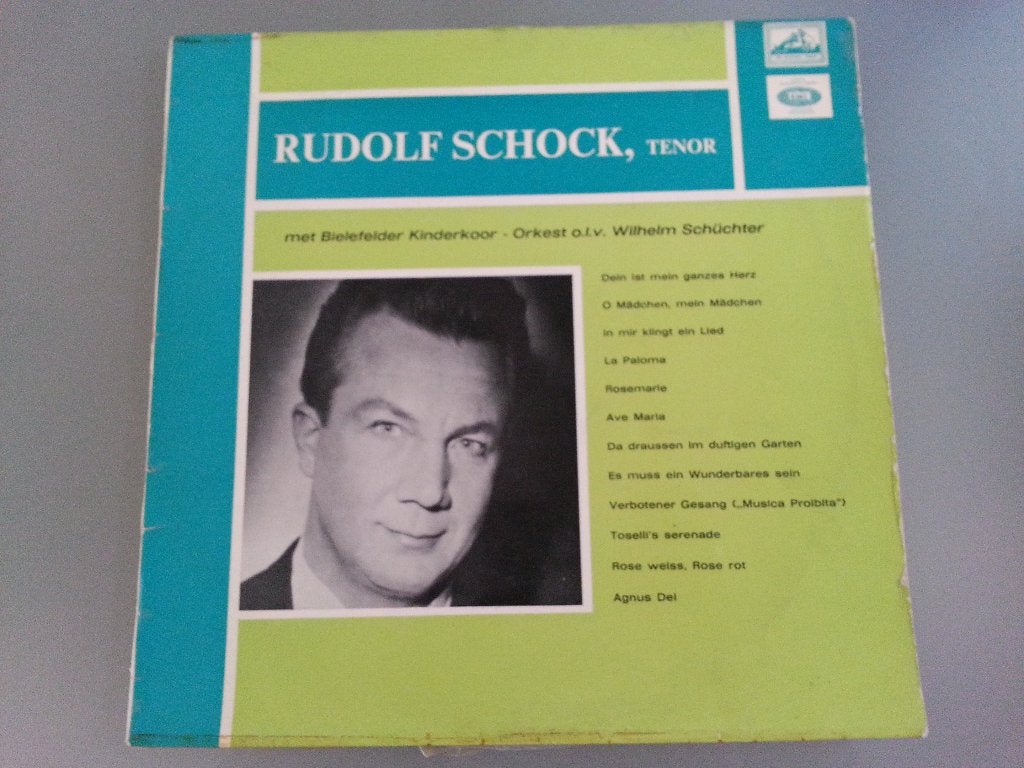 Rudolf Schock - Rudolf Schock, Tenor, Ophalen of Verzenden, Zo goed als nieuw, 12 inch