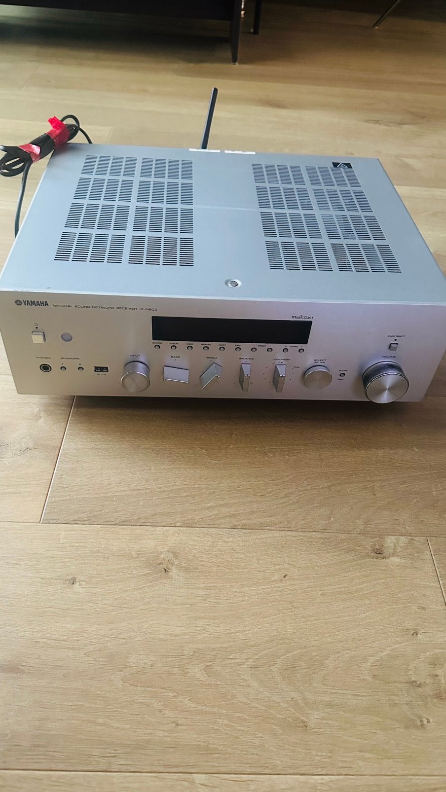 Yamaha R-N602 Stereo Receiver met Netwerkfuncties, Audio, Tv en Foto, Ophalen, Yamaha, Zo goed als nieuw, 60 tot 120 watt