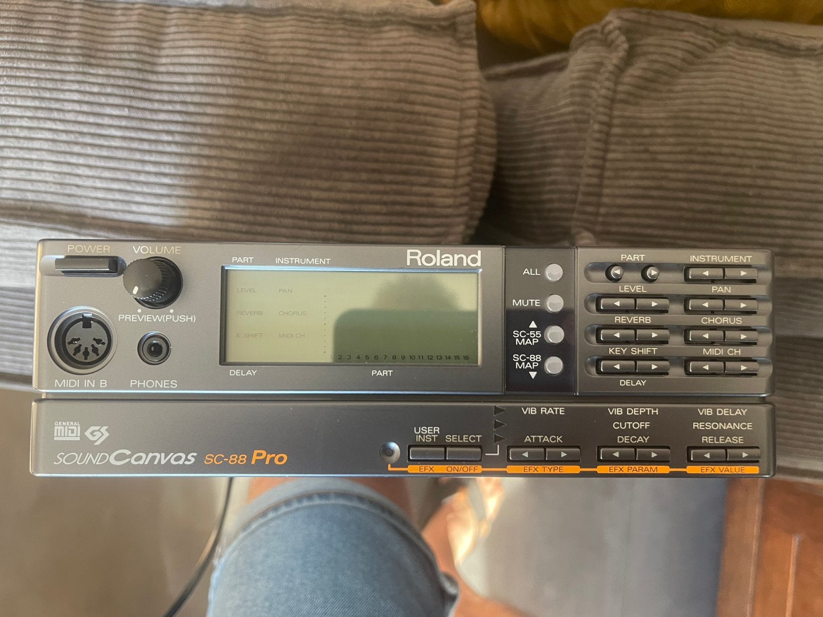 Roland Sound Canvas SC-88 Pro,Mintstaat + Handleiding, Muziek en Instrumenten, Soundmodules, Ophalen of Verzenden, Zo goed als nieuw