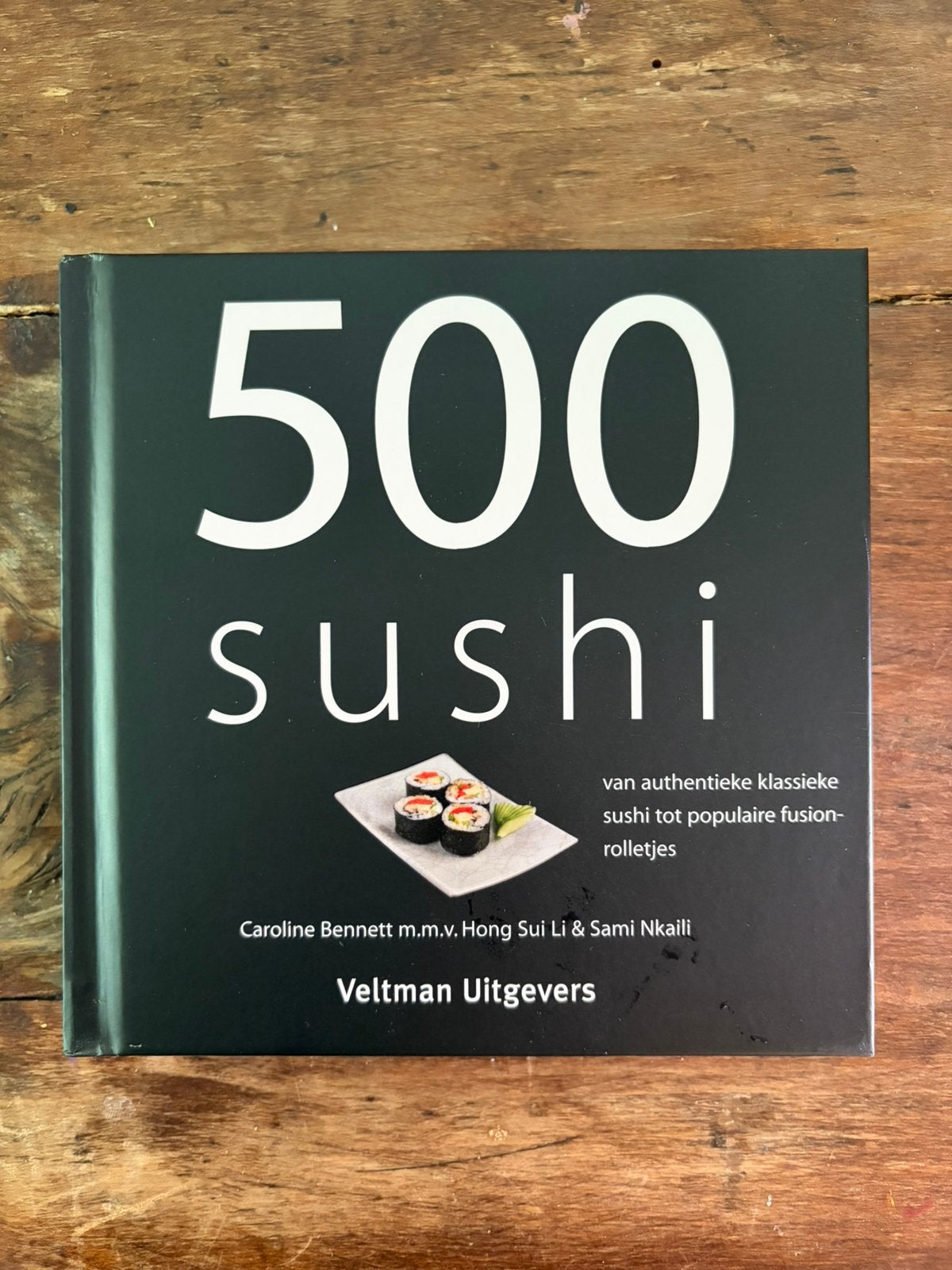 500 Sushi – Kookboek, Boeken, Ophalen of Verzenden, Zo goed als nieuw, Azië en Oosters