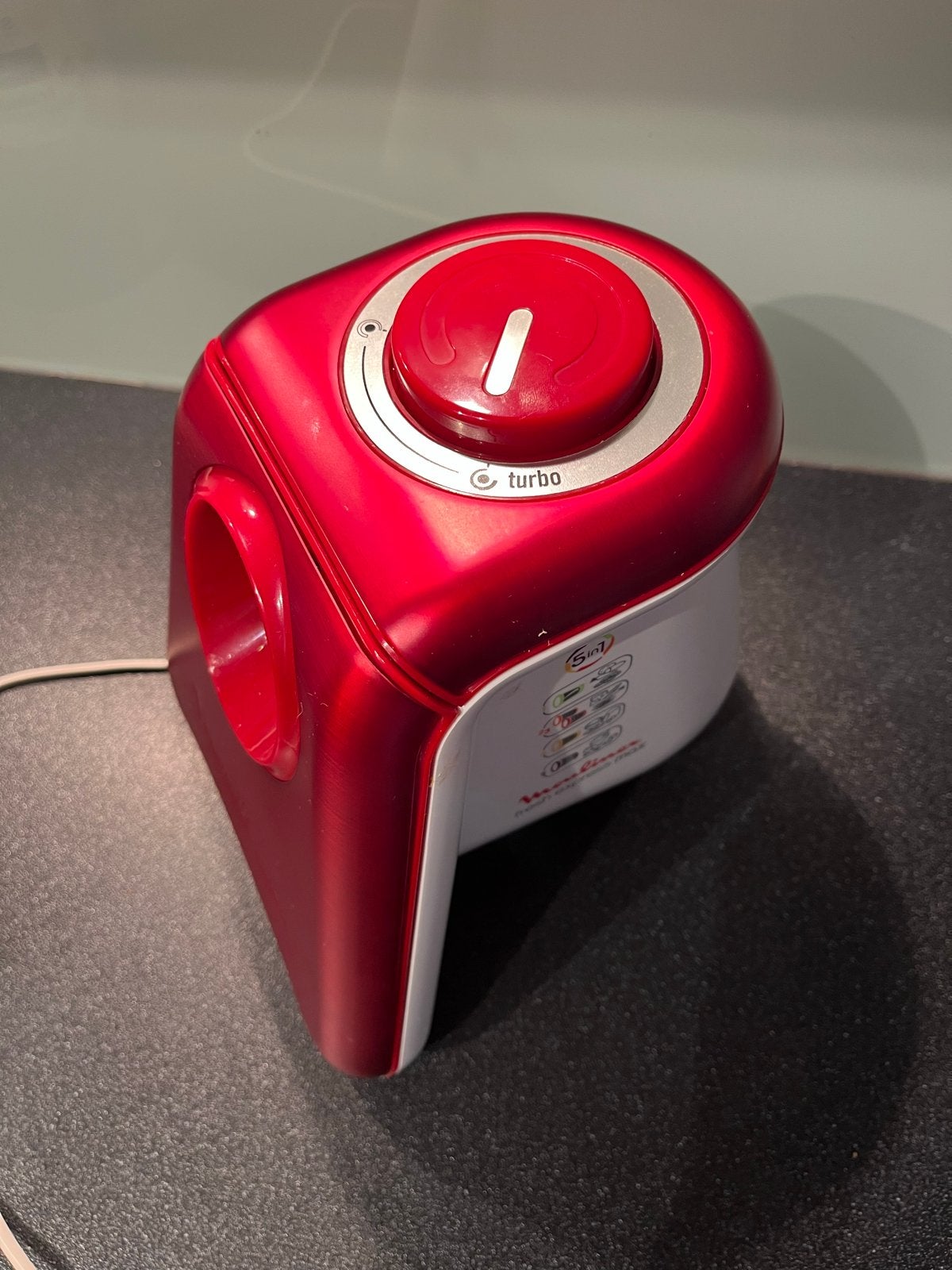 Moulinex Fresh Express 5-in-1 Hakmolen/Rasp, Ophalen of Verzenden, Zo goed als nieuw, Vaatwasserbestendig, Minder dan 1 liter