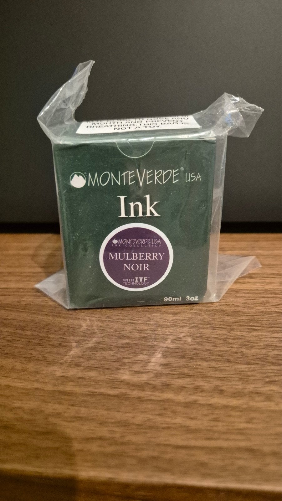 Monteverde Mulberry Noir vulpeninkt 90ml - NIEUW, Diversen, Ophalen of Verzenden, Nieuw