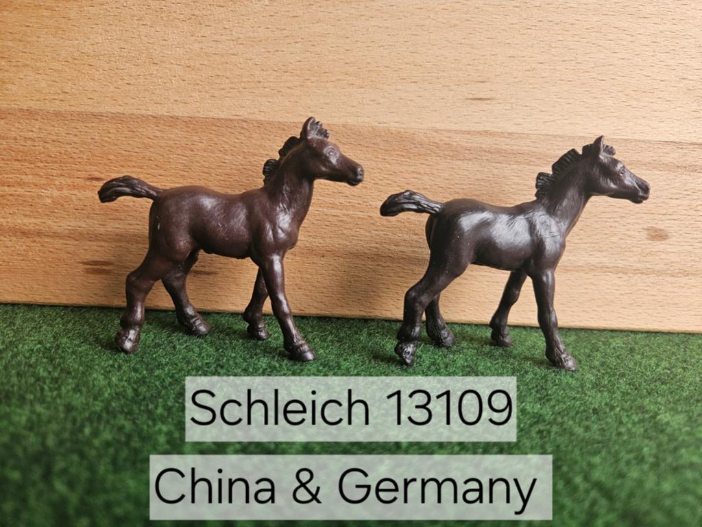 Schleich 13109 Arabier veulen uit 1993, Ophalen of Verzenden, Zo goed als nieuw, Paard, Beeldje of Figuurtje