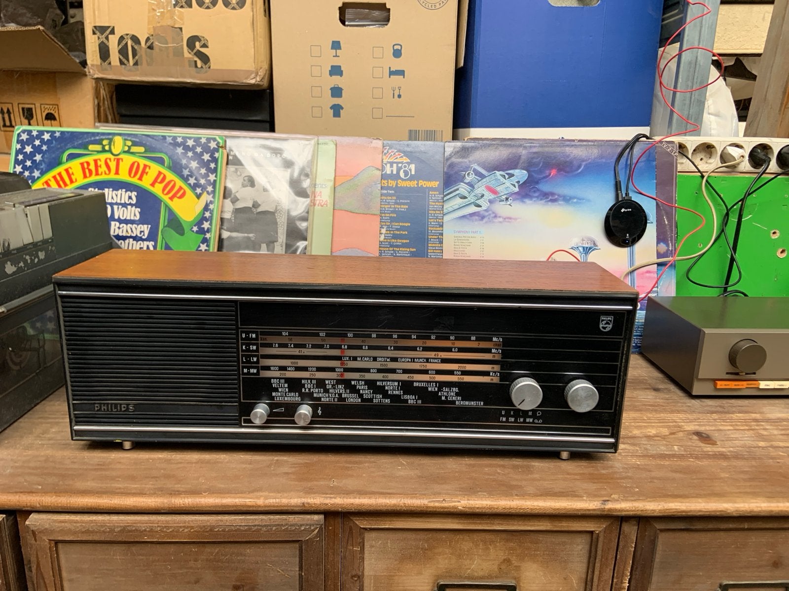 Philips buizenradio goed werkend, Ophalen of Verzenden