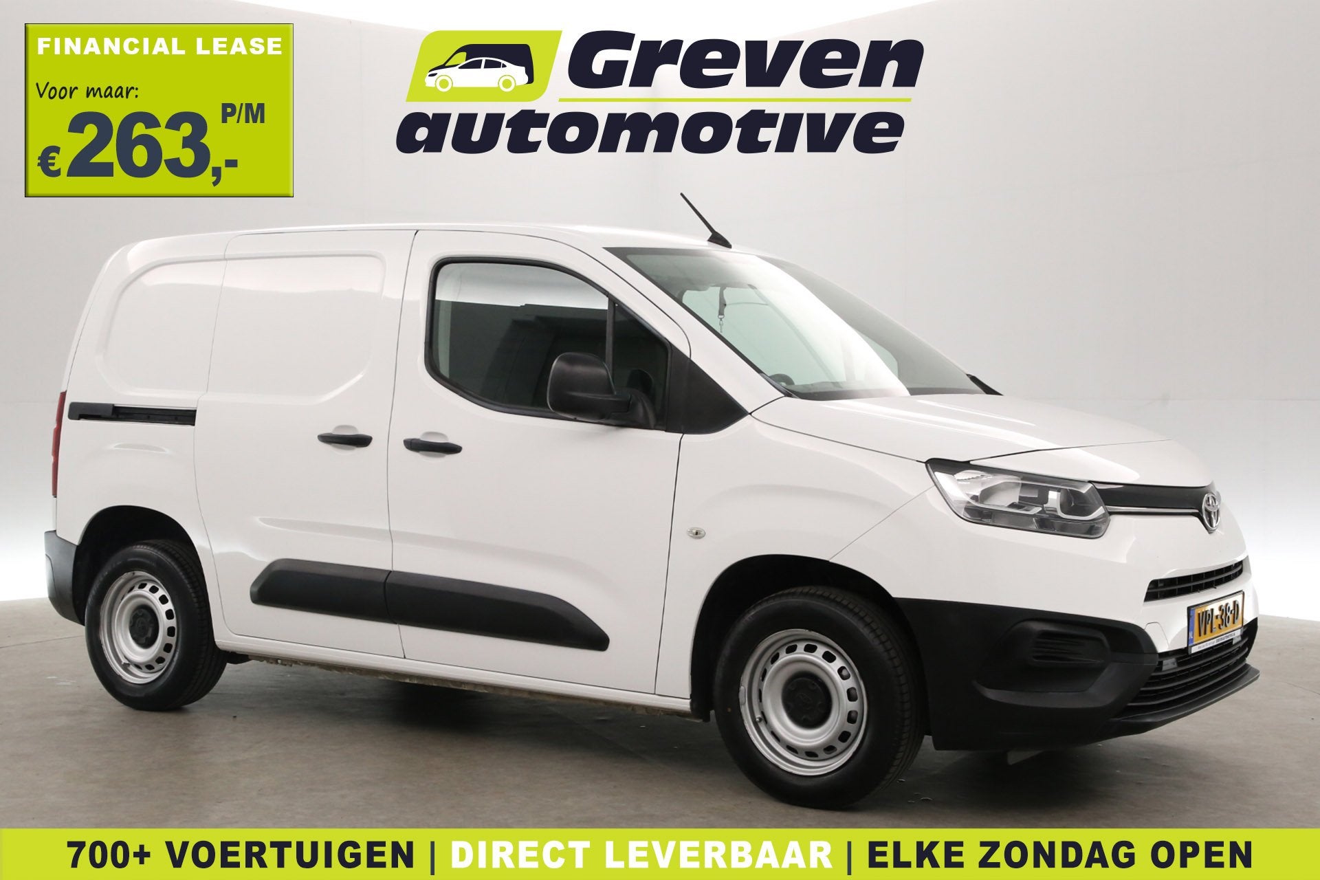Toyota PROACE CITY 1.2 Turbo 111PK | Benzine | Airco | Trekh, Auto's, Voorwielaandrijving, Gebruikt, Euro 6, 1199 cc