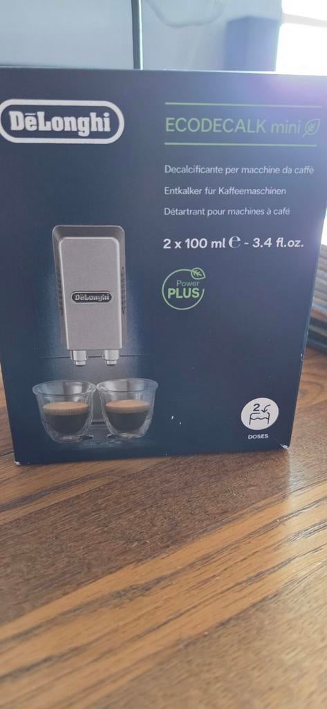 De'Longhi Ecodecalk Mini Ontkalker - 2 x 100 ml, Reiniging en onderhoud, De'Longhi, Ophalen of Verzenden, De'Longhi